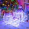 Lighted Christmas Gift Boxes 3-Piece Iridescent LED Indoor Outdoor Decoration Set